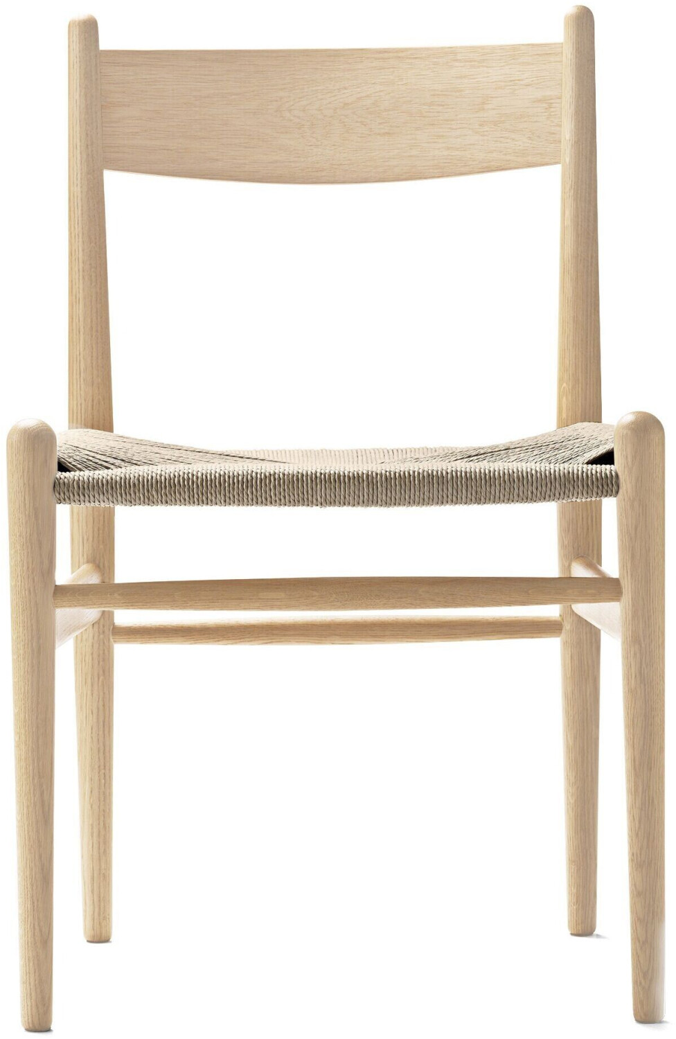 Carl Hansen & Søn CH36 chair without armrests 52x48x81 cm soaped oak wicker natural