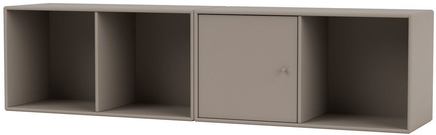 Montana LINE wall shelf 139x30x35 cm Truffle 153