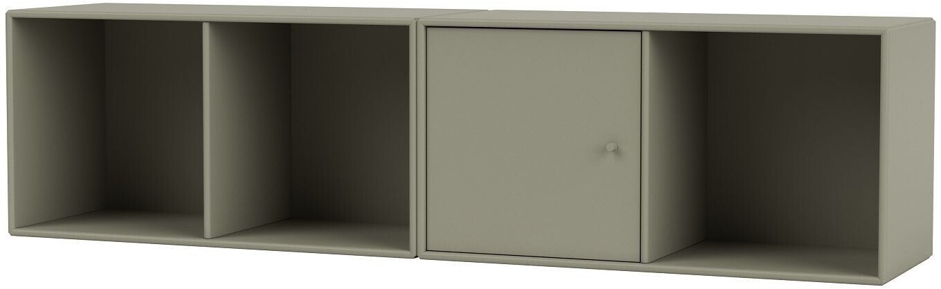 Montana LINE wall shelf 139x30x35 cm Fennel 156