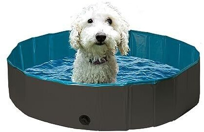 Flamingo Piscine pour chien Pool 160x30cm Blue/Grey Flamingo Piscine pour chien Pool 160x30cm Blue/Grey