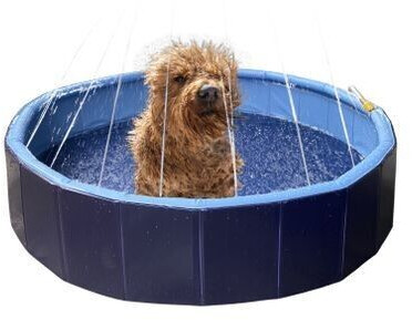 Flamingo Piscine pour chien 120x30cm Blue/Grey