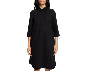 esprit hemdblusenkleid schwarz
