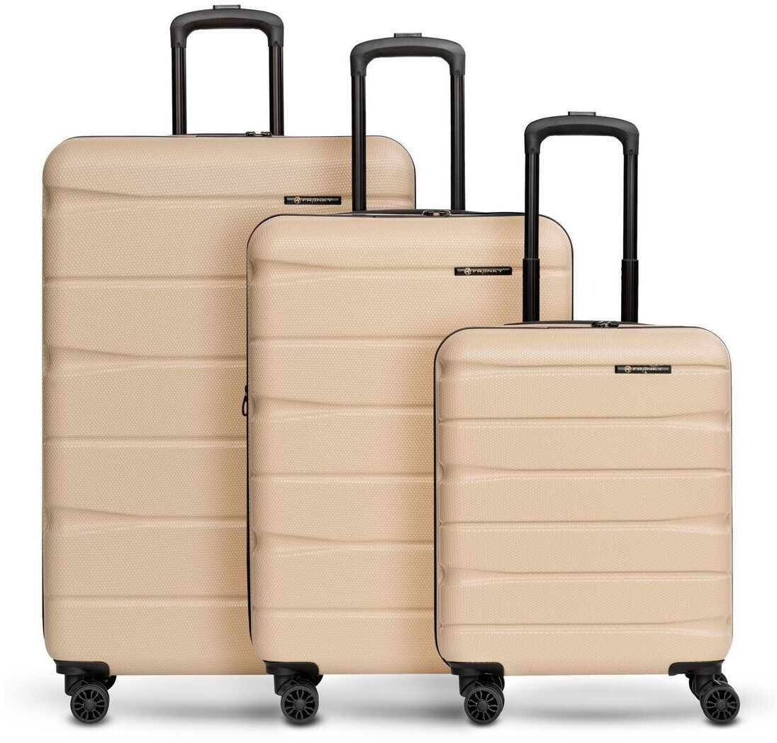 Franky ABS13 4-Wheel-Trolley Set 53/66/76 cm