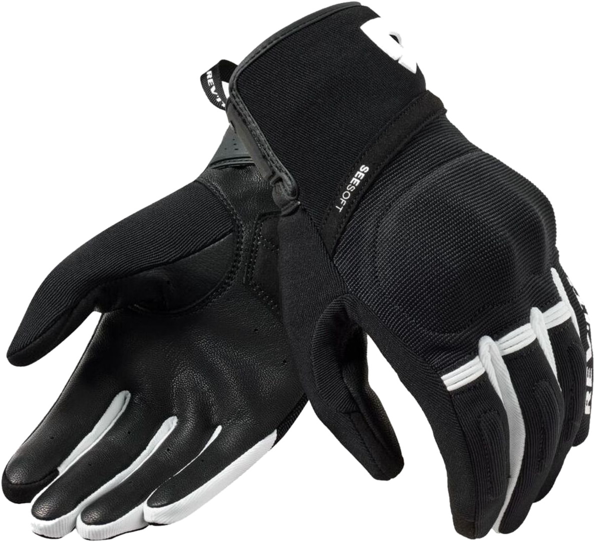 REV'IT! Gants Mosca 2 noir/blanc
