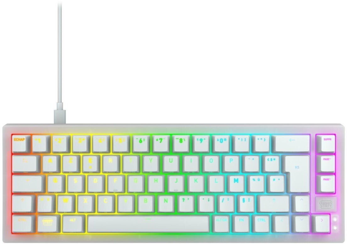 CHERRY XTRFY K5V2 RGB Compact White (FR)