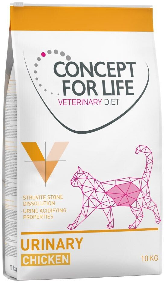 Concept for Life Veterinary Diet Urinary croquettes pour chat poulet (10 kg)