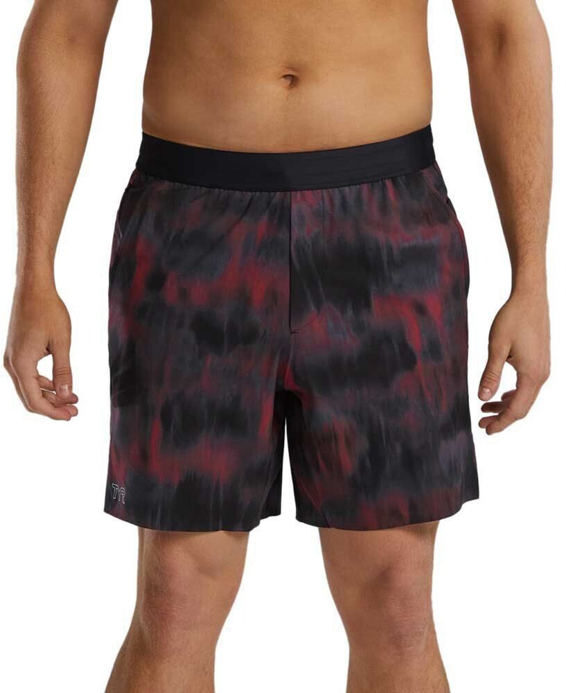 Tyr Hydrosphere Unlined 7 Inch Spectrik Swimming Shorts (B44013-063-L) black