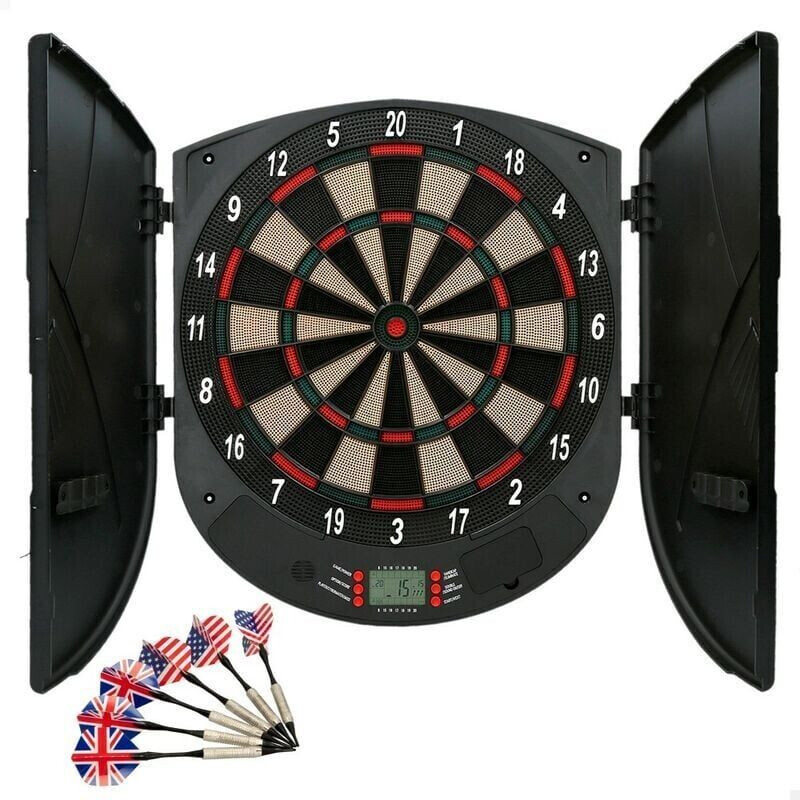 Aktive Electronic Dartboard 8 Players and 26 Games 50x45 cm (54012)