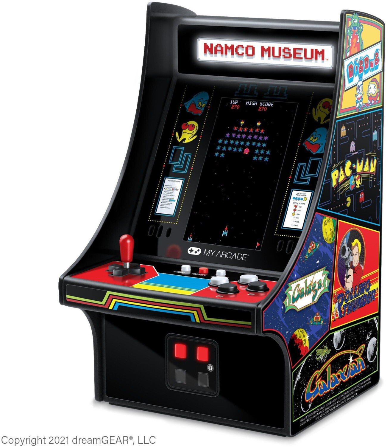 dreamGEAR My Arcade Bandai Namco Mini Player