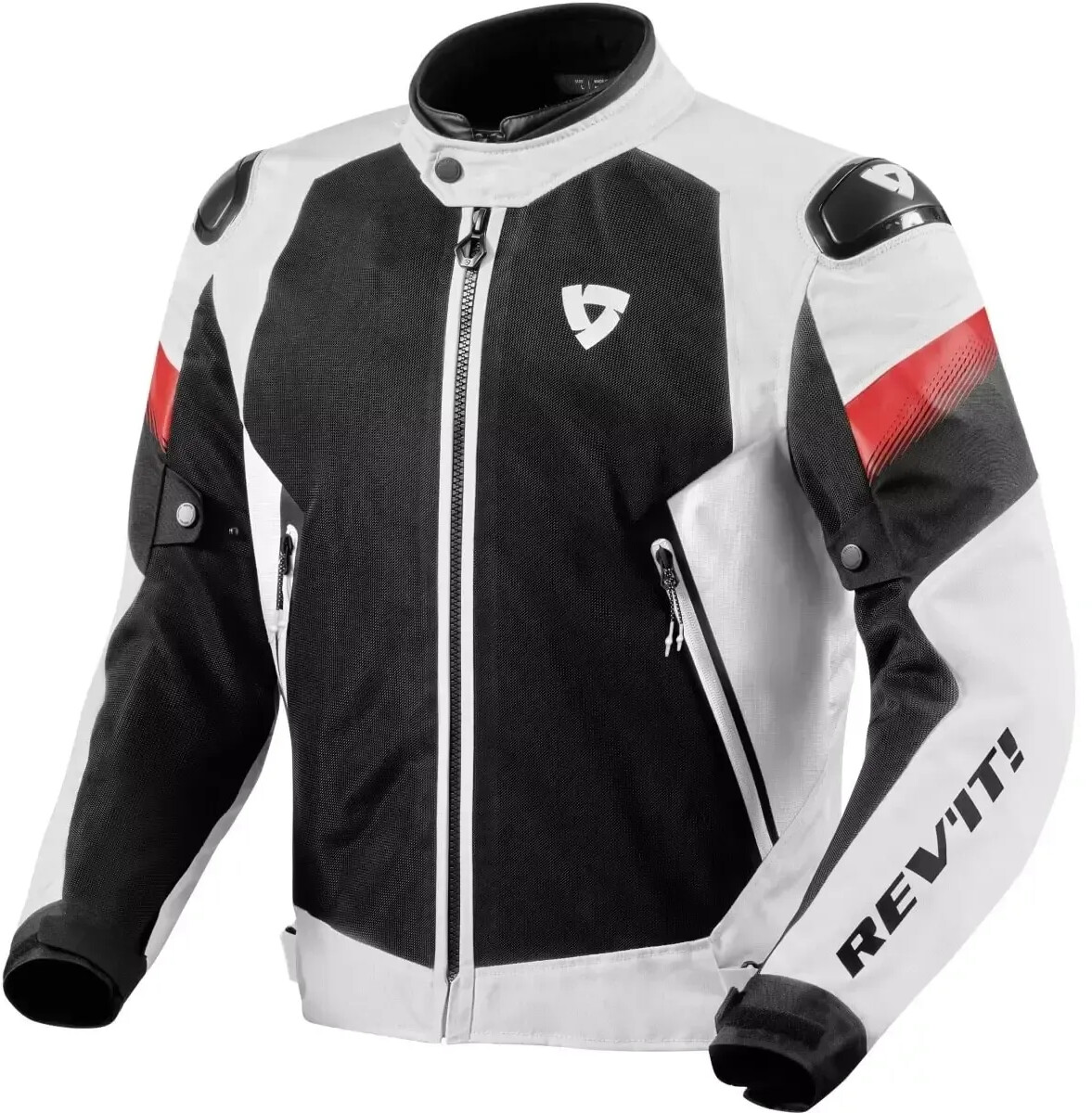 REV'IT! Blouson Control Air H2O noir/blanc