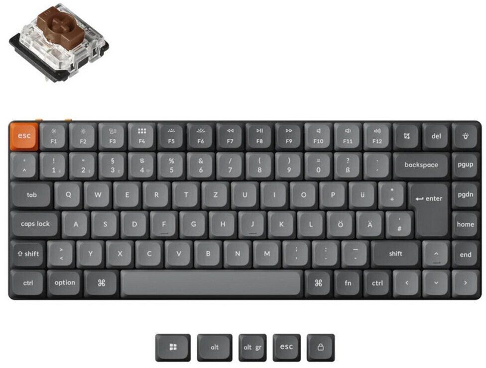 Keychron K3 Max (Gateron Low Profile Brown) (DE)