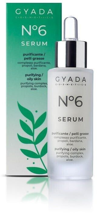 Gyada Cosmetics Facial Serum No. 6 - Purifying / Oily Skin Anti-Wrinkle Cream (30ml)