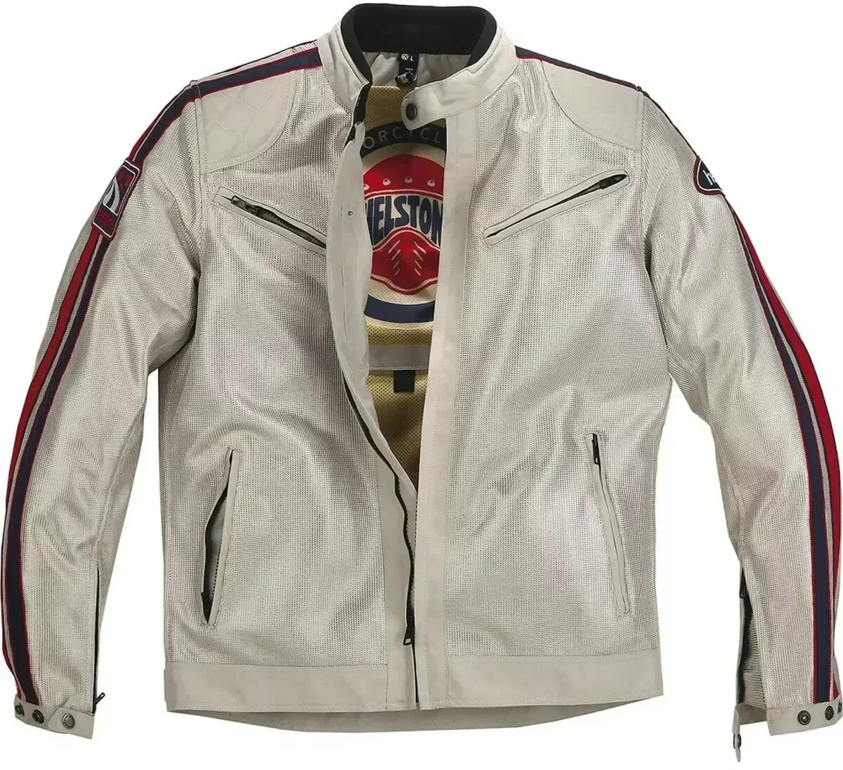Helston's Blouson Pace Air argent
