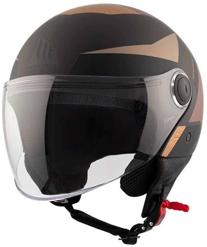 MT Helmets Street S Jet Helmet Poke C9 Matt Brown