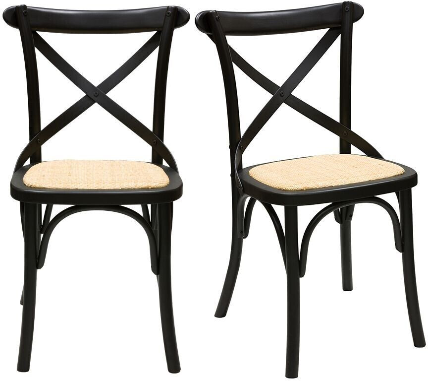 Miliboo Lot de 2 Chaises Bistro Marcel