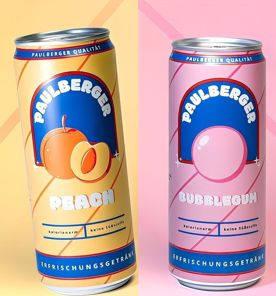 Paulberger Limo Set Bubblegum & Peach (2 x 0,33l) ab 6,62 € (Juli 2024
