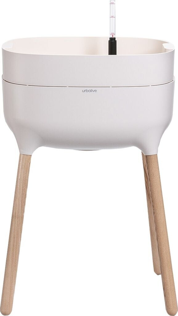 Vaso Echasse, altezza 60 cm, grigio fumo/verde/ottone - Audo | Acquista