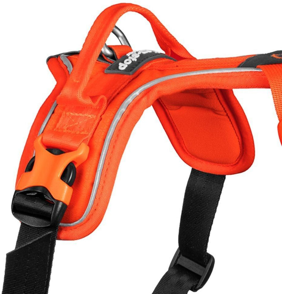 Non-stop dogwear Harnais pour chien orange/black Non-stop dogwear Harnais pour chien orange/black
