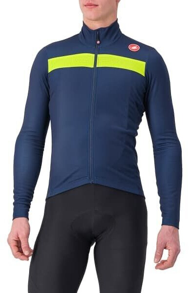 Castelli Puro 3 Jersey Fz 24 belgian blue/yellow