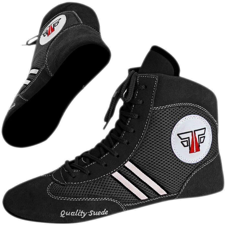 Fox Fight Sambo Shoes Suede Leather Mat Shoes Wrestling Martial Arts
