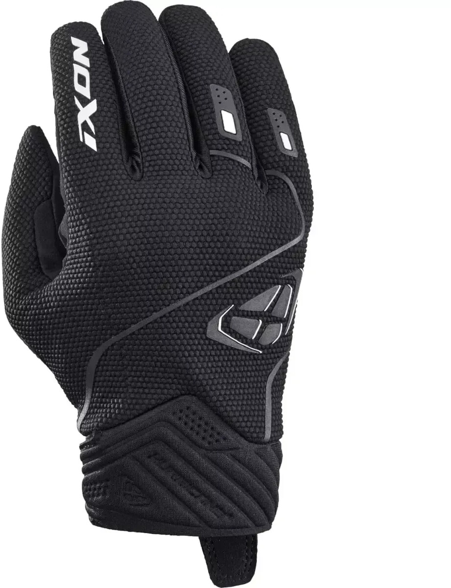 IXON Gants Hurricane 2 noir/blanc