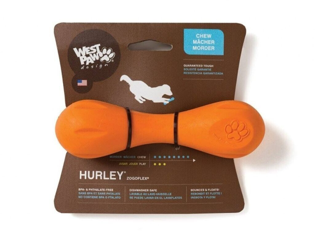 West Paw Design Jouet d'eau pour chien 15cm Orange West Paw Design Jouet d'eau pour chien 15cm Orange