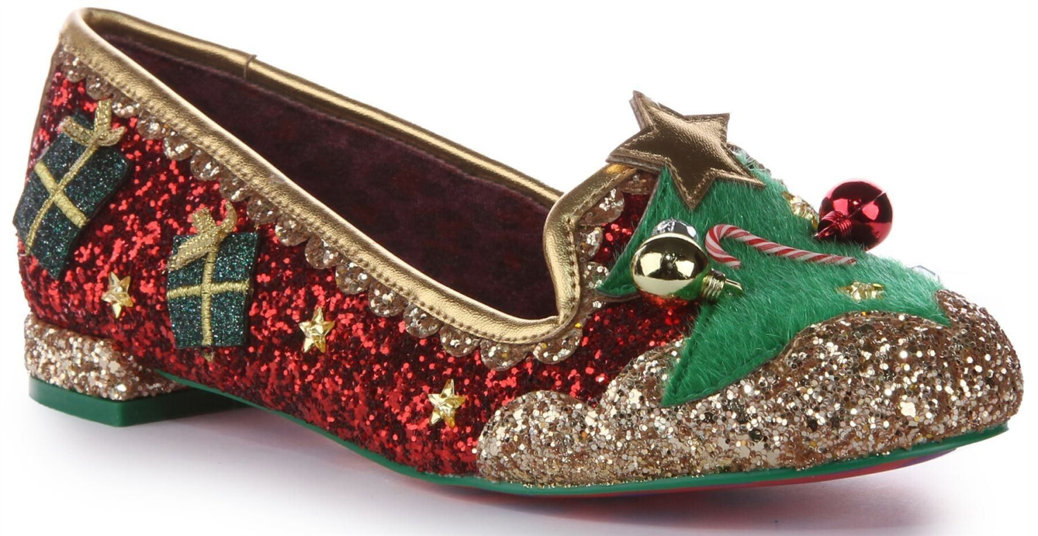 Irregular Choice Hello Holly Pumps red