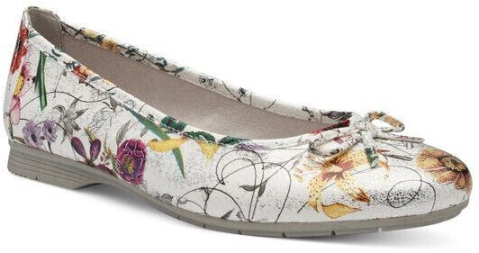 Jana Shoes Ballerinas Jana 8-22164-41 white flower 149