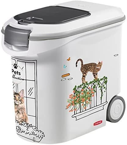Curver Pets Collection Food Container 12kg/35L cat