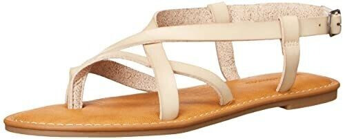 Amazon Essentials Women's casual sandal with straps taupe