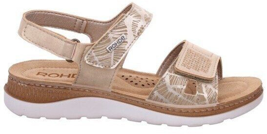 Rohde Baviera Wedge Sandal beige