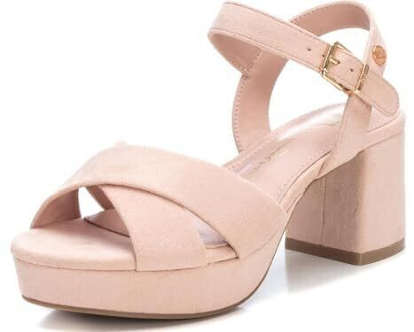 XTI Women's sandals with buckle closure violet