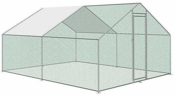 BC-Elec Poulailler d'extérieur 3 x 4 x 2 m (RA-342)