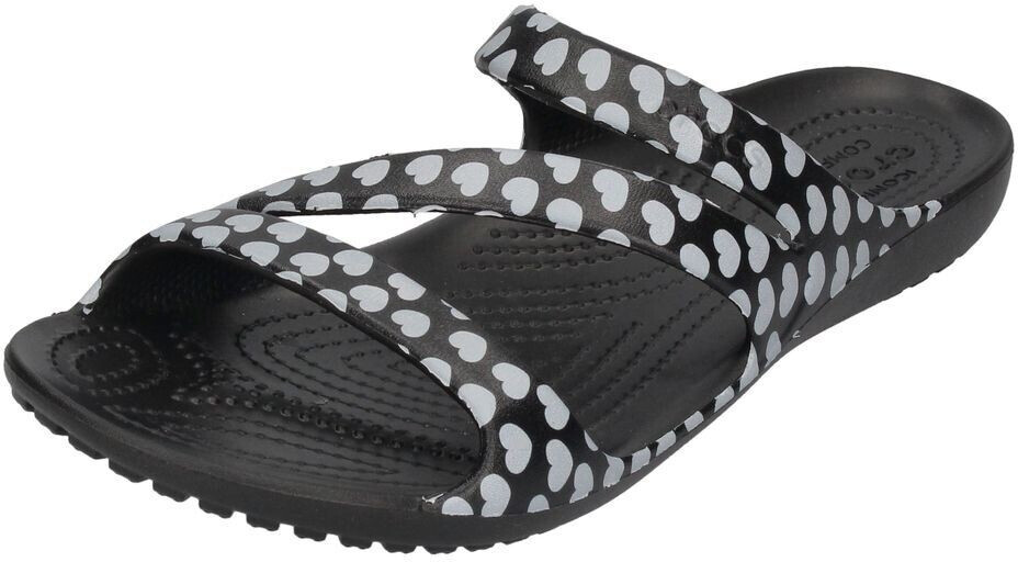 Crocs Kadee II Sandal W Clog black white