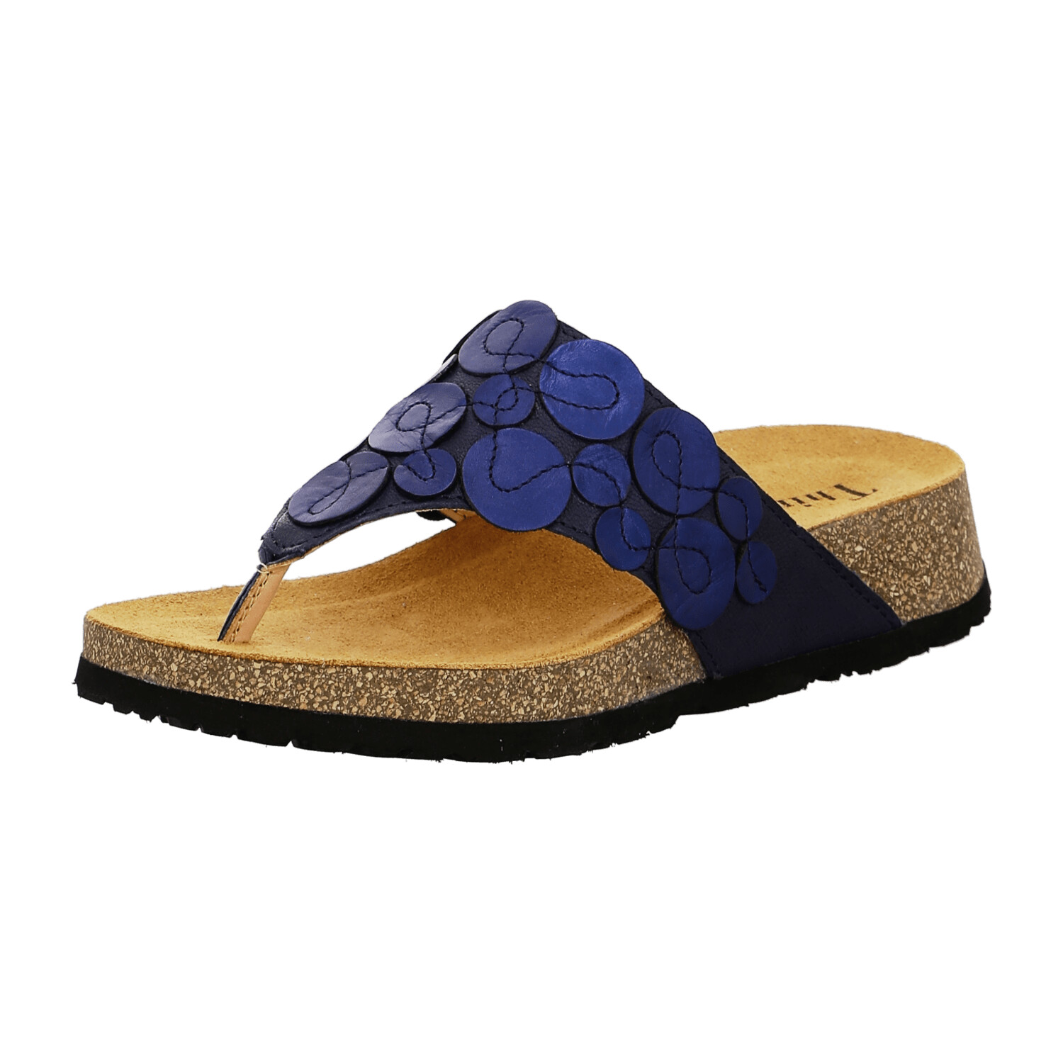 Think KOAK sustainable sandal navy kombi 8000