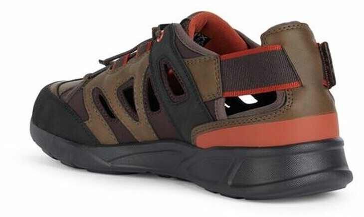 Geox U SANZIO D Sport Sandal dark brown