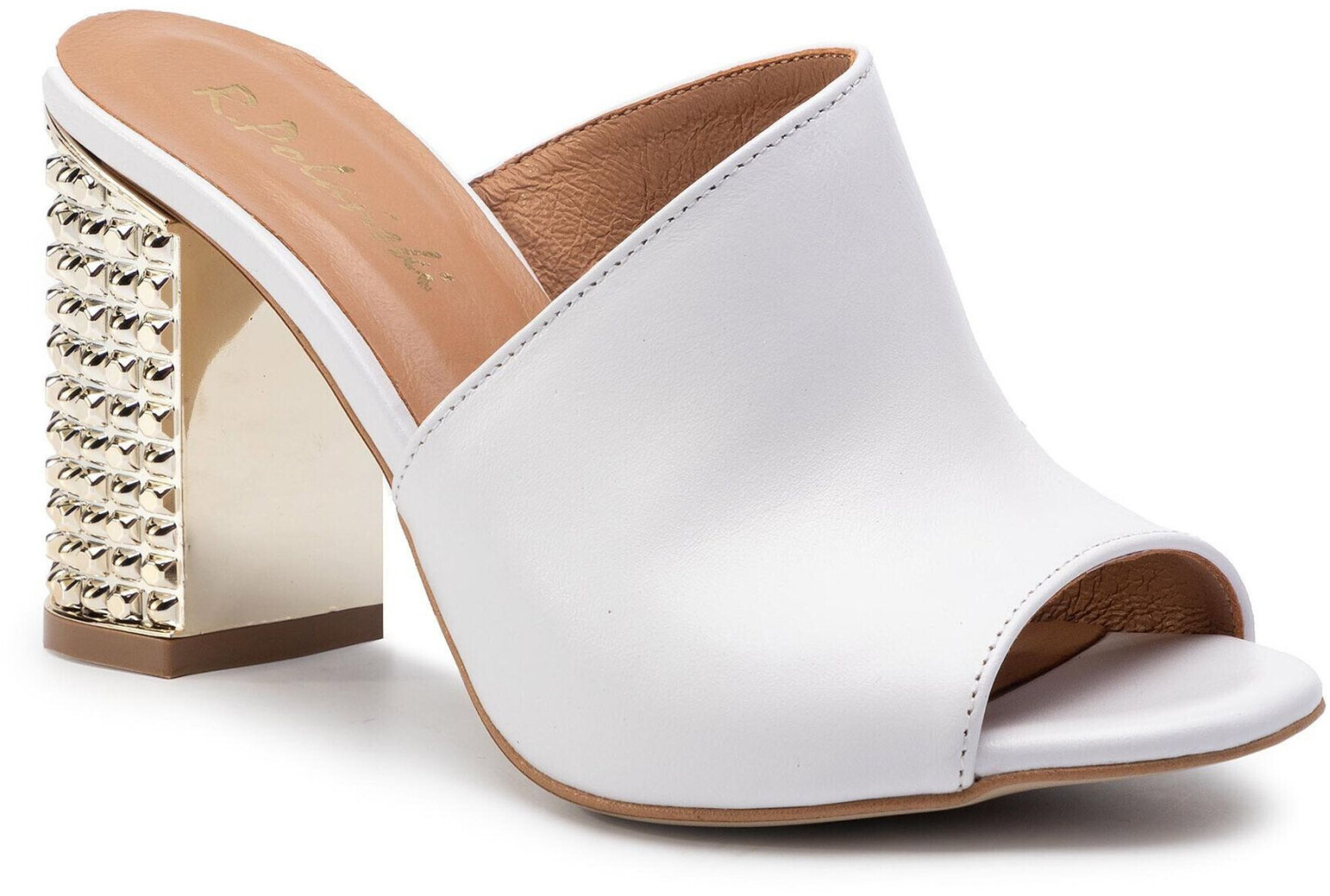 R. Polański Slippers 0940 White