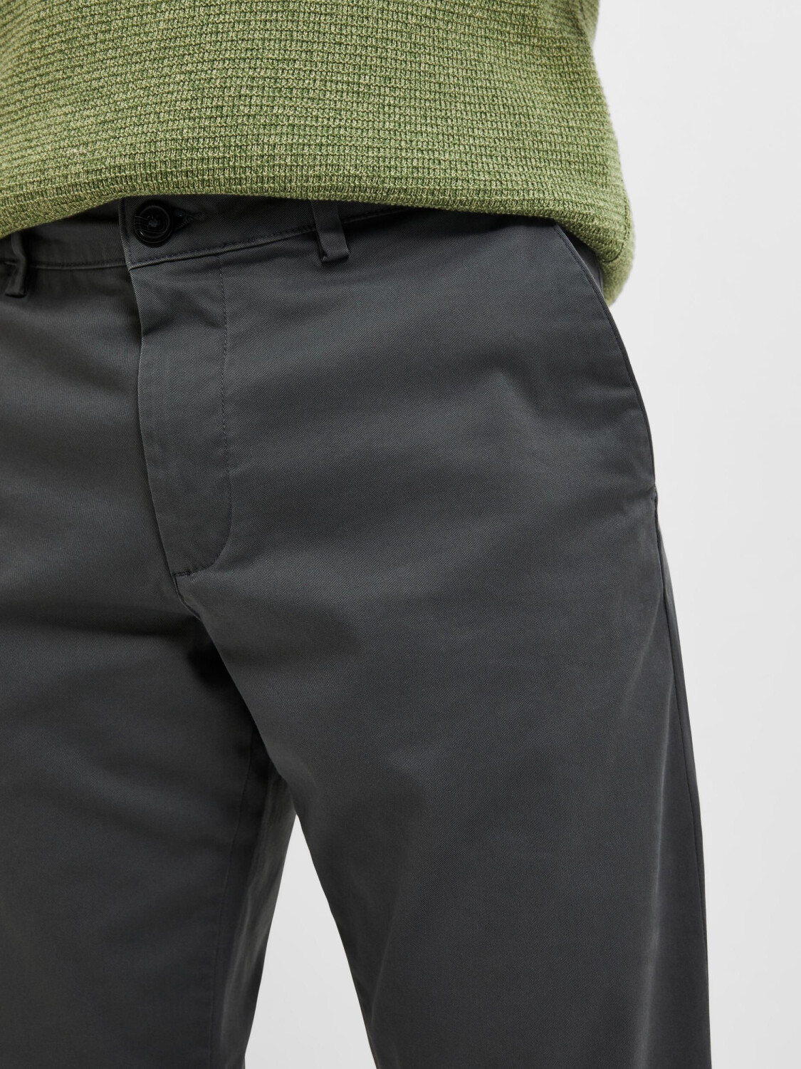 Selected 175 Slim Fit Flex Chino (16087663) dark shadow ab 42,99 