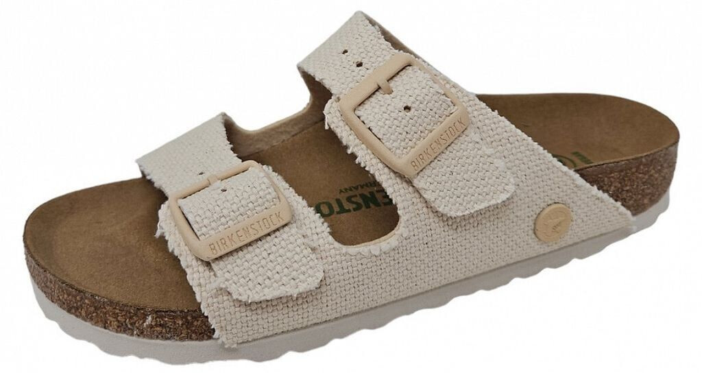 Birkenstock arizona washed metallic cream gold new arrivals
