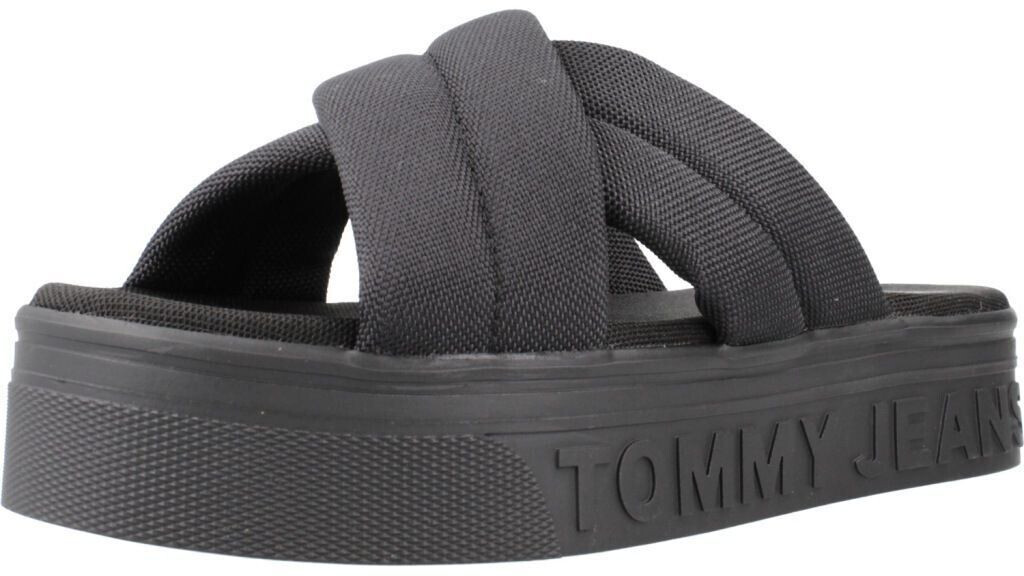 Tommy Hilfiger Sandals TJW Lettering Flatform Sandal black