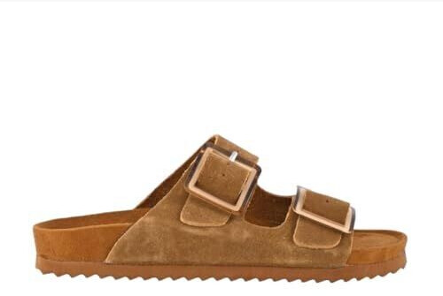 Colors of California Two Band Slippers brown