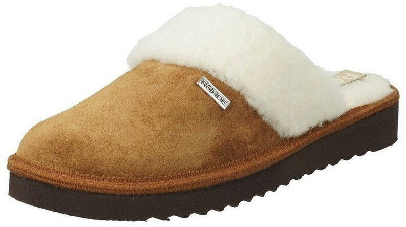 Rohde Slippers therapeutic Velcro slippers Cuoio