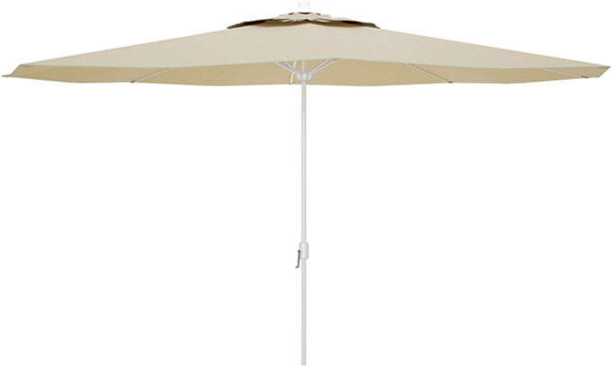 Marbueno Parasol droit acier 270 cm beige