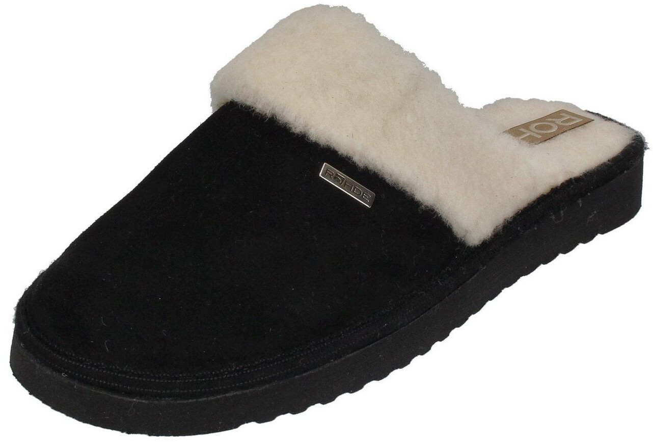 Rohde Slippers bandage shoes Therapy Velcro slippers BLACK