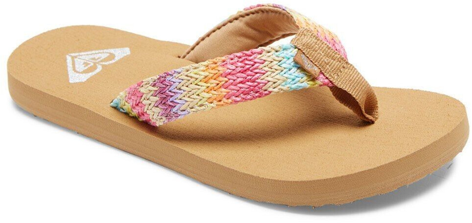 Roxy RG Porto Raffia Sandale pink raspberry