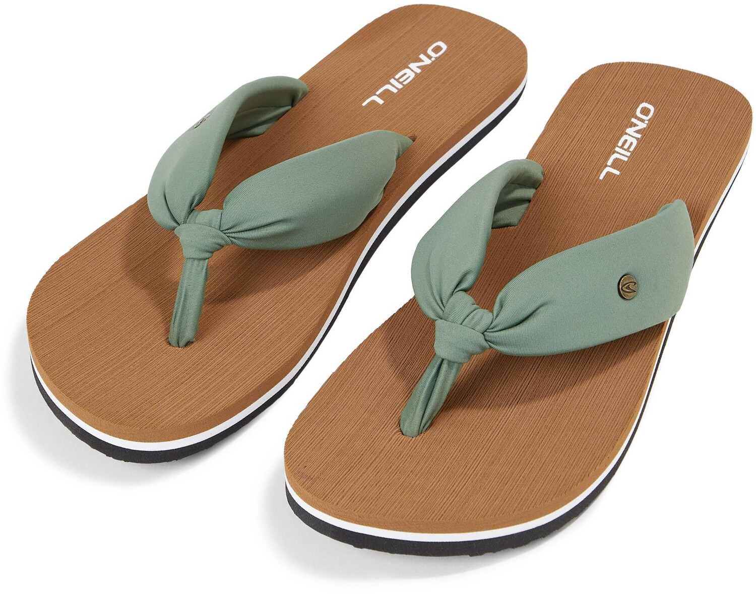 O'Neill Disty Sun Bloom Flip Flops lily pad
