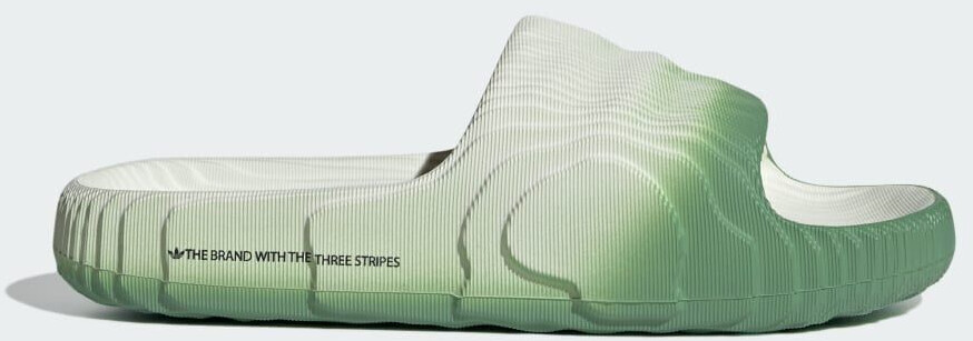 Adidas adilette pool slides green