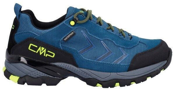 CMP Melnick Low Trekking Shoes WP bluesteel-lime 20MR