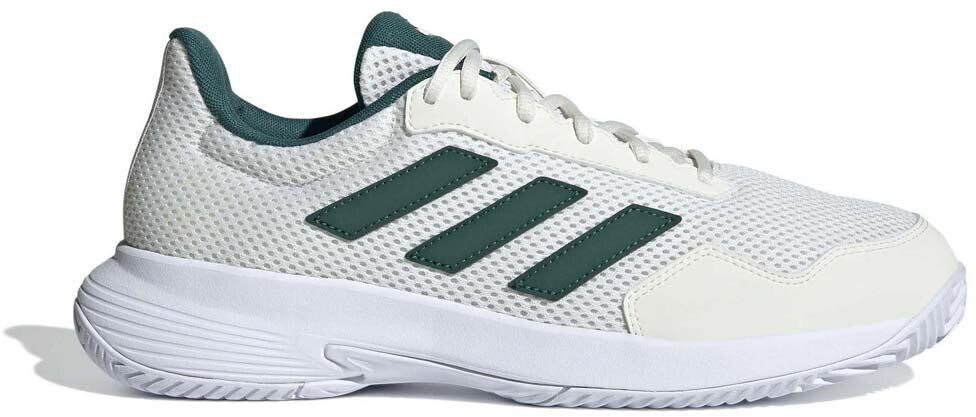 Image of Adidas Multicourt Tennis Shoes Gamespec white green