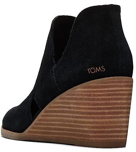 TOMS Shoes Kallie Cutout Bootie black